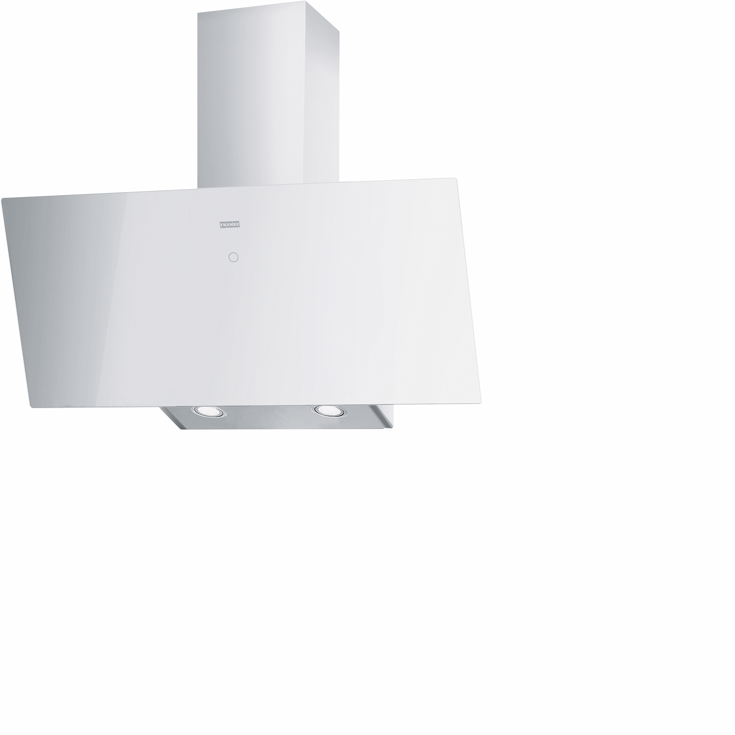 Franke Cappa A Parete Verticale 90 Cm Vetro Bianco