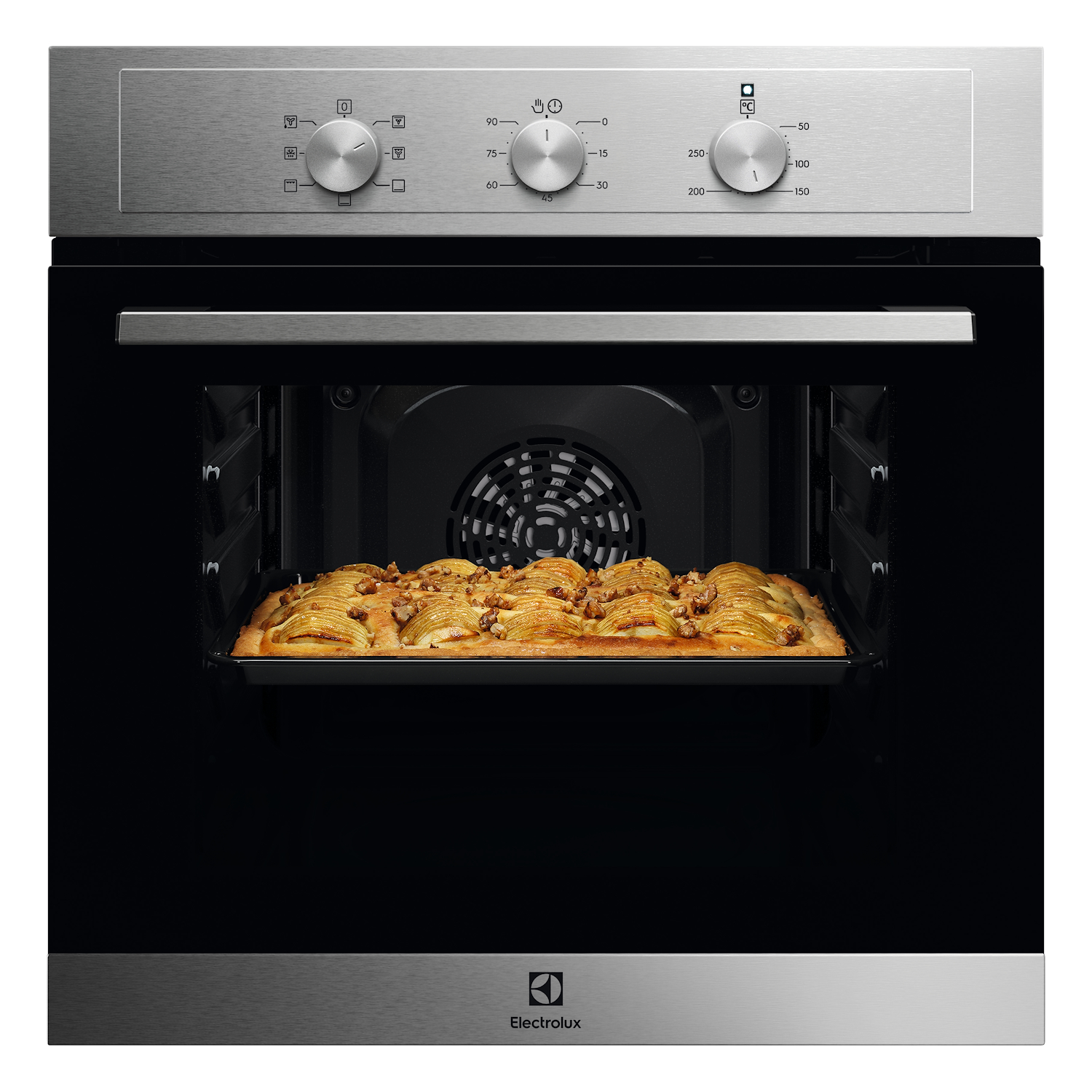 Electrolux Forno Multifunzione Serie 300 Eoh2H00Bx 60Cm 58Lt Silver/Nero