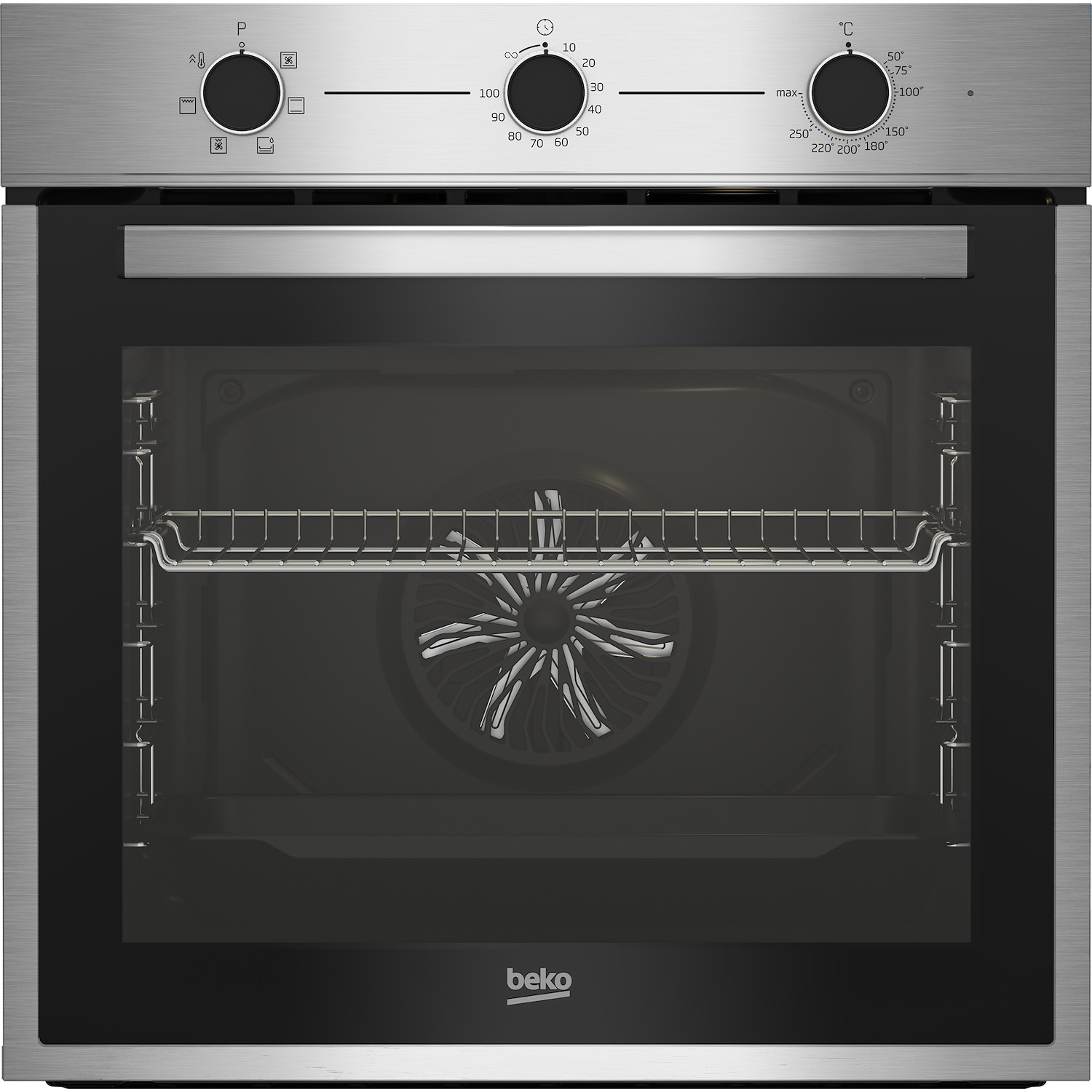 Beko Bbie14100X Forno Multifunzione 6 Funzioni 3 Manopole Classe Energetica A Inox