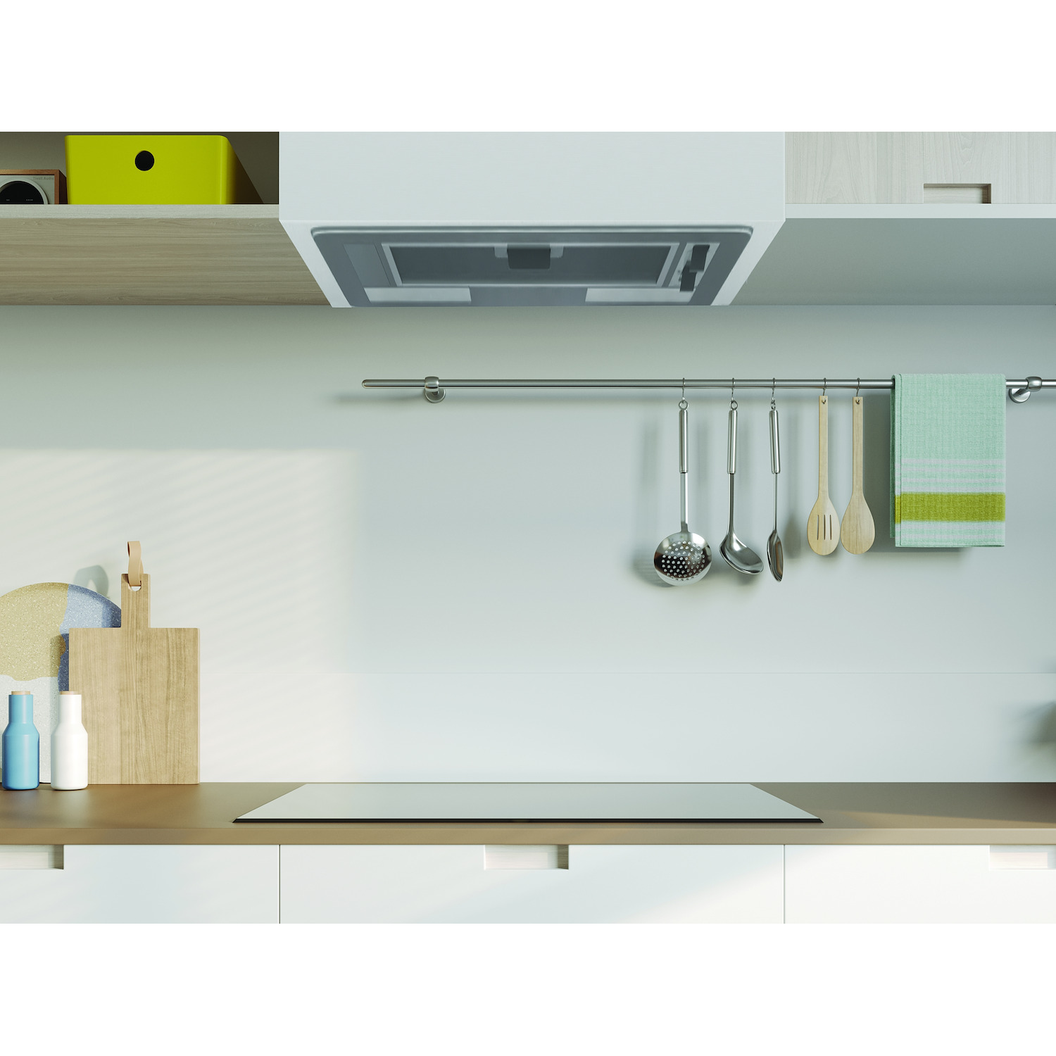 Indesit Cappa Incasso Acciaio Inossidabile 224m³/h Filtrante LED 54dB - immagine 4